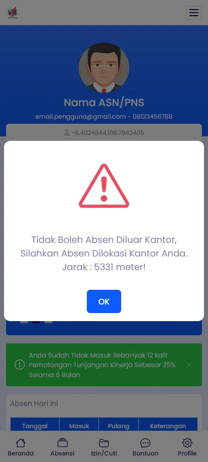 Alert Disiplin